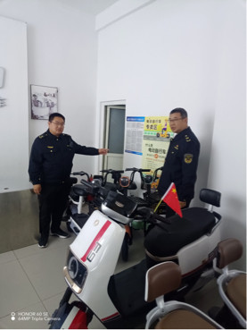 金水區市場監督管理局豐慶路所強化電動車銷售監管