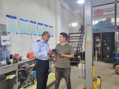 強監(jiān)管、優(yōu)服務(wù)、促落實--敦化市交通運輸局執(zhí)法大隊聯(lián)合市場監(jiān)督、生態(tài)環(huán)境部門持續(xù)開展機動車維修行業(yè)專項整治行動